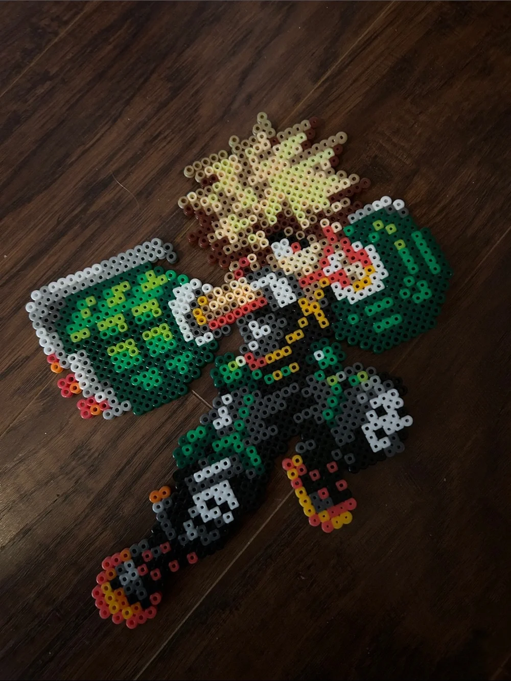 Handmade Home Art Perler Bead character